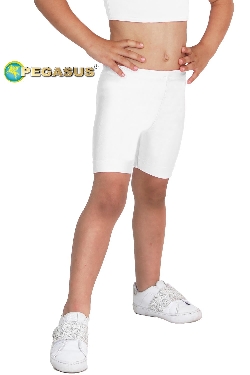 PANTALONCINO DANZA LYCRA BIANCO BABY